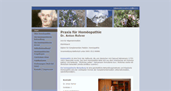 Desktop Screenshot of hahnemann.at